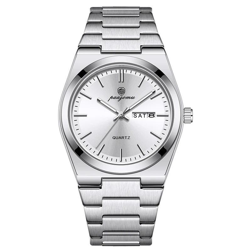 VANTOR Silver Steel – Pureté du Design, Force de la Simplicité